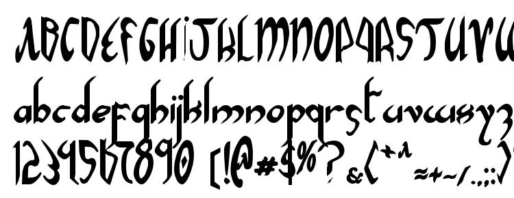 glyphs Xaphan Bold font, сharacters Xaphan Bold font, symbols Xaphan Bold font, character map Xaphan Bold font, preview Xaphan Bold font, abc Xaphan Bold font, Xaphan Bold font