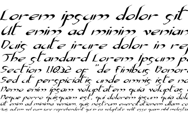 specimens Xaphan II Expanded Italic font, sample Xaphan II Expanded Italic font, an example of writing Xaphan II Expanded Italic font, review Xaphan II Expanded Italic font, preview Xaphan II Expanded Italic font, Xaphan II Expanded Italic font