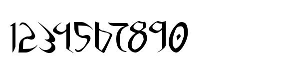 Xaphan II Font, Number Fonts