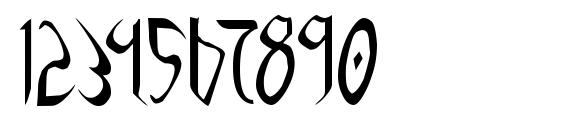 Xaphan Font, Number Fonts