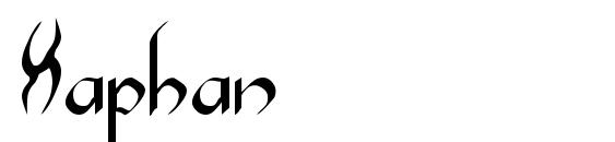 Xaphan font, free Xaphan font, preview Xaphan font