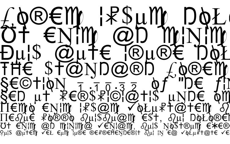 specimens Xcrypt font, sample Xcrypt font, an example of writing Xcrypt font, review Xcrypt font, preview Xcrypt font, Xcrypt font