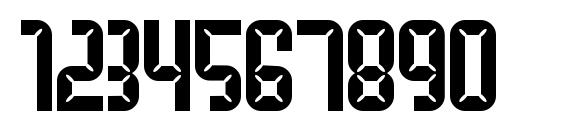 Xefus Font, Number Fonts