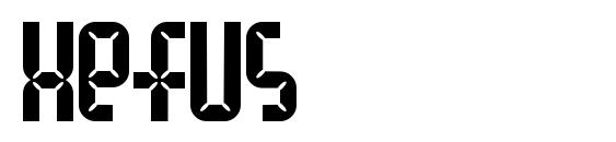Xefus Font, Monogram Fonts