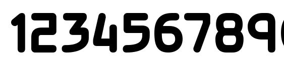 XenaraRg Bold Font, Number Fonts