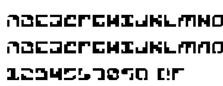 глифы шрифта Xeno4, символы шрифта Xeno4, символьная карта шрифта Xeno4, предварительный просмотр шрифта Xeno4, алфавит шрифта Xeno4, шрифт Xeno4