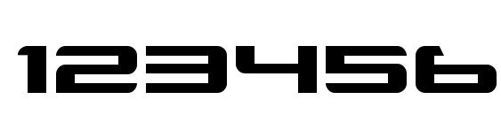 Xenobrod Font, Number Fonts