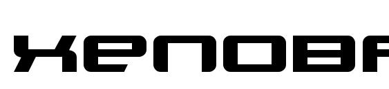 шрифт Xenobrod, бесплатный шрифт Xenobrod, предварительный просмотр шрифта Xenobrod