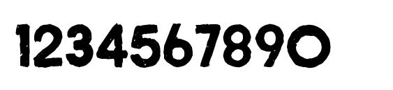 Xenophone Font, Number Fonts