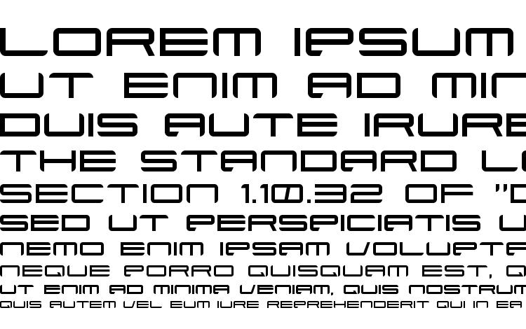 specimens Xenotron font, sample Xenotron font, an example of writing Xenotron font, review Xenotron font, preview Xenotron font, Xenotron font