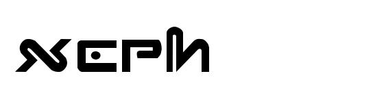 шрифт Xeph, бесплатный шрифт Xeph, предварительный просмотр шрифта Xeph