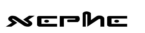 шрифт Xephe, бесплатный шрифт Xephe, предварительный просмотр шрифта Xephe