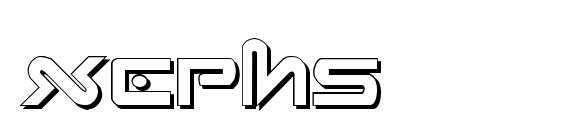 шрифт Xephs, бесплатный шрифт Xephs, предварительный просмотр шрифта Xephs