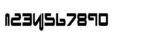 Xephyr Condensed Font, Number Fonts