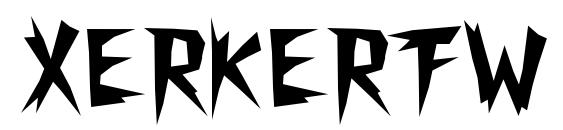 Xerkerfw Font