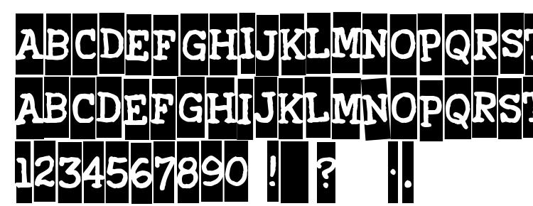 glyphs Xerography font, сharacters Xerography font, symbols Xerography font, character map Xerography font, preview Xerography font, abc Xerography font, Xerography font