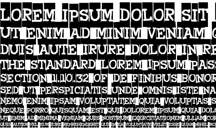 specimens Xerography font, sample Xerography font, an example of writing Xerography font, review Xerography font, preview Xerography font, Xerography font