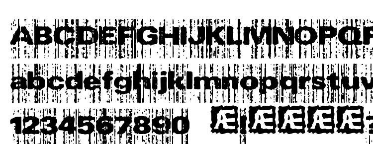 glyphs Xerox Malfunction (BRK) font, сharacters Xerox Malfunction (BRK) font, symbols Xerox Malfunction (BRK) font, character map Xerox Malfunction (BRK) font, preview Xerox Malfunction (BRK) font, abc Xerox Malfunction (BRK) font, Xerox Malfunction (BRK) font