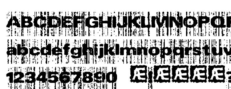 glyphs Xerox Malfunction BRK font, сharacters Xerox Malfunction BRK font, symbols Xerox Malfunction BRK font, character map Xerox Malfunction BRK font, preview Xerox Malfunction BRK font, abc Xerox Malfunction BRK font, Xerox Malfunction BRK font