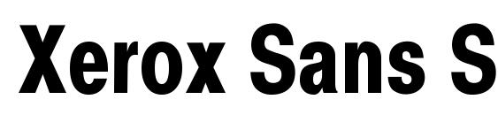 шрифт Xerox Sans Serif Narrow Bold, бесплатный шрифт Xerox Sans Serif Narrow Bold, предварительный просмотр шрифта Xerox Sans Serif Narrow Bold