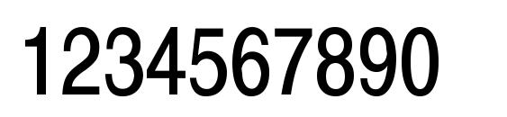 Xerox Sans Serif Narrow Font, Number Fonts