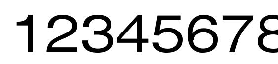 Xerox Sans Serif Wide Font, Number Fonts