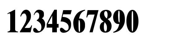 Xerox Serif Narrow Bold Font, Number Fonts