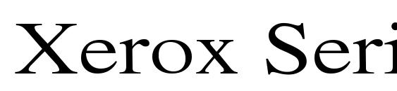 шрифт Xerox Serif Wide, бесплатный шрифт Xerox Serif Wide, предварительный просмотр шрифта Xerox Serif Wide