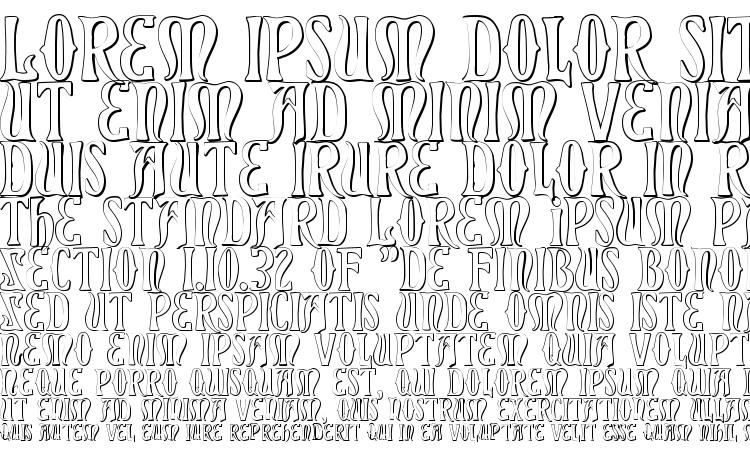 specimens Xiphos 3D font, sample Xiphos 3D font, an example of writing Xiphos 3D font, review Xiphos 3D font, preview Xiphos 3D font, Xiphos 3D font