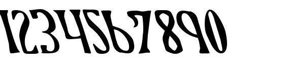 Xiphos Leftalic Font, Number Fonts
