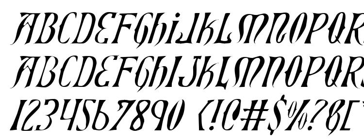 glyphs Xiphos Light Italic font, сharacters Xiphos Light Italic font, symbols Xiphos Light Italic font, character map Xiphos Light Italic font, preview Xiphos Light Italic font, abc Xiphos Light Italic font, Xiphos Light Italic font