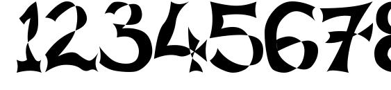 Xlines Font, Number Fonts