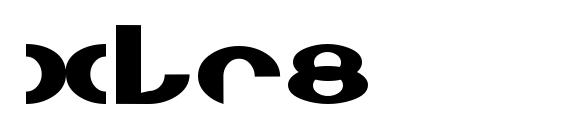 шрифт Xlr8, бесплатный шрифт Xlr8, предварительный просмотр шрифта Xlr8