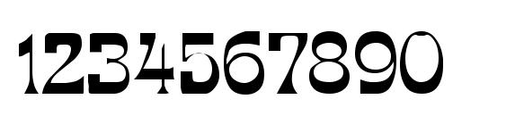 XmasText Normal Font, Number Fonts
