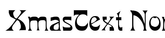XmasText Normal Font, Elegant Fonts