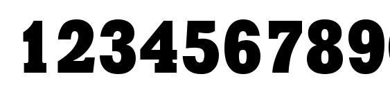 Xnc Font, Number Fonts