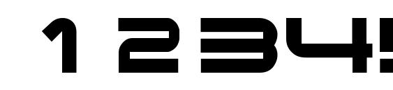 Xoireqe Font, Number Fonts