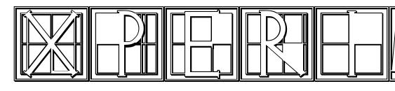 Xperimentypothree b square font, free Xperimentypothree b square font, preview Xperimentypothree b square font