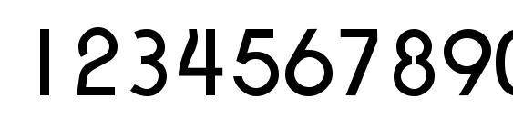 Xpressive Regular Font, Number Fonts