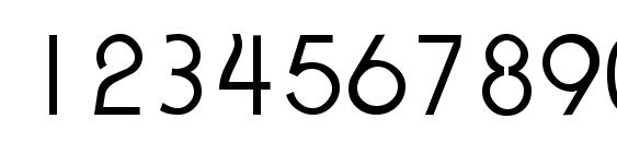 Xprsvl Font, Number Fonts