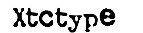 Xtctype font, free Xtctype font, preview Xtctype font