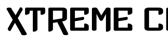 Xtreme Chrome font, free Xtreme Chrome font, preview Xtreme Chrome font