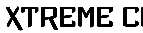 Xtreme Chrome Font, All Fonts