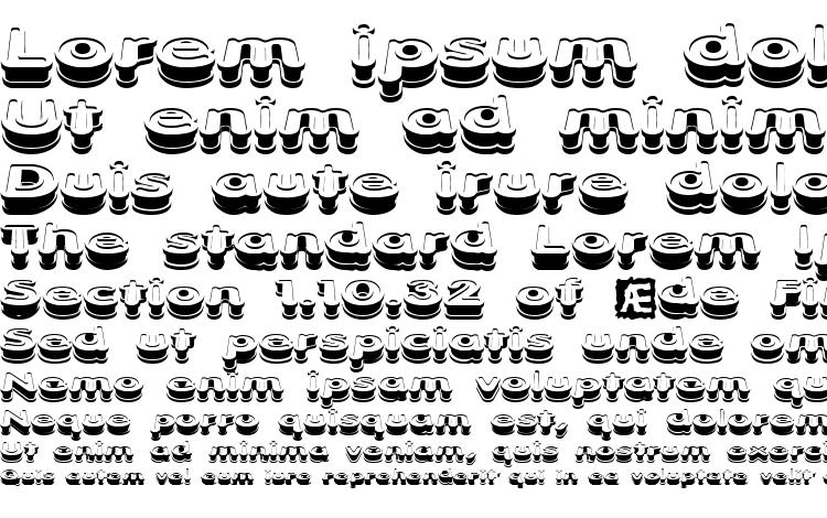 specimens Xtrusion BRK font, sample Xtrusion BRK font, an example of writing Xtrusion BRK font, review Xtrusion BRK font, preview Xtrusion BRK font, Xtrusion BRK font