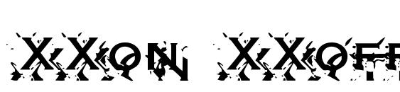 XXon XXoff Font