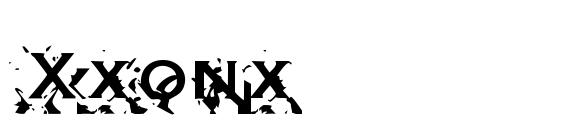 Xxonx Font
