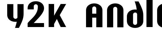 Y2K Analog Legacy font, free Y2K Analog Legacy font, preview Y2K Analog Legacy font