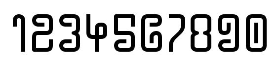 Y2kbug Font, Number Fonts