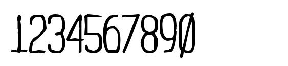Yachting Type Font, Number Fonts