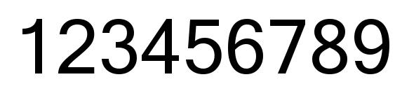 Yagora Font, Number Fonts